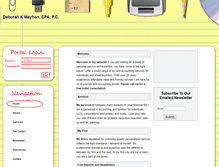 Tablet Screenshot of dkmayhoncpa.com